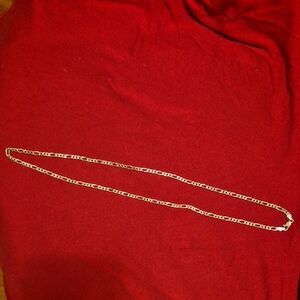Silver Figaro Chain Necklace